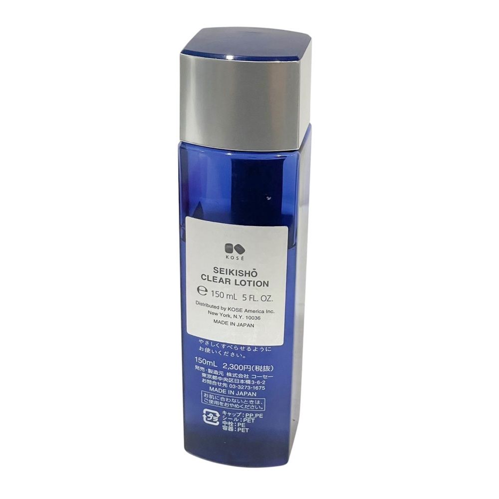 Kose Junkisui Clear Lotion 5oz Made in Japan Skincare Face Beauty‎ Moisturizer